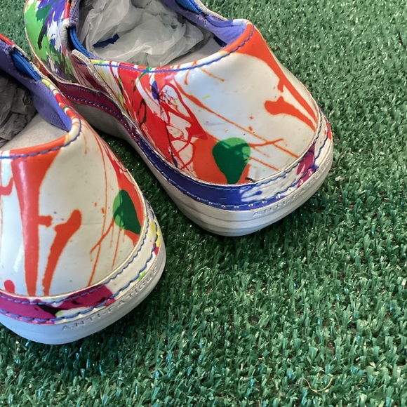 Timberland Pro Womens Splatter Paint work clogs size 6.5 - Picture 4 of 8